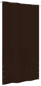 Paravento Per Balcone Marrone 140x240 Cm İn Tessuto Oxford /