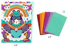 Mosaico - bambole kokeshi