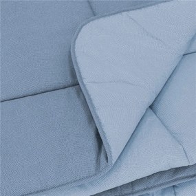 Trapunta Invernale Double Face Varie Misure Gabel Chromo in Cotone  Colore Blu sugar, Dimensioni e Misure Piazza e Mezzo