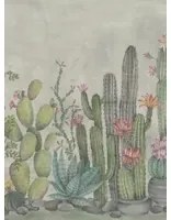 Rebel Walls Carta da parati panoramica Playful Cactus - Summer