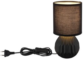 Globo 21730S - Lampada da tavolo SYLAS 1xE14/40W/230V nero