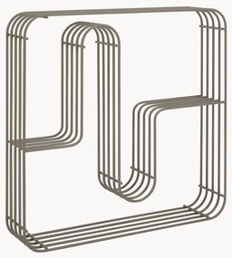 Scaffale da parete in metallo Curva