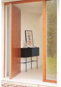 Consolle nero-antracite 35x110 cm Nube - Teulat