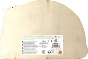 Perline di legno colori pastello – Arcobaleno, 330 pezzi