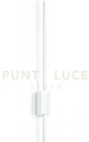 Agos applique a led bianco 20w 1496lm 3000k h.90cm dimmerabile