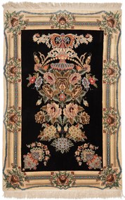 Isfahan Tappeto 110x70 (Iran) Annodato A Mano