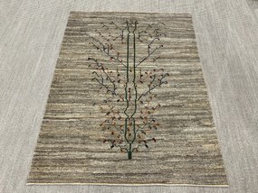 Gabbeh Tappeto 200 x 150 Grigio (Iran) Annodato A Mano