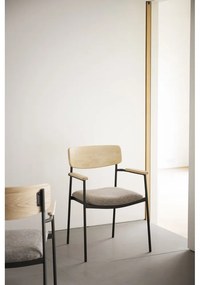 Sedie da pranzo in colore beige-naturale in set da 2 Maymont - Rowico