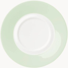 Set di 6 piattini in Fine Bone China Pastel