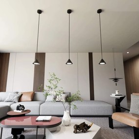 Lampadario ELIT 1 GOLD o BLACK - Base GX53