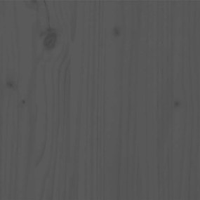 Giroletto grigio in legno massello 100x200 cm