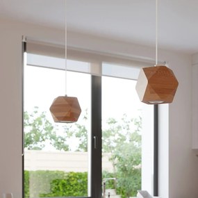 Lampada da soffitto in colore naturale 12x12 cm Vige - Nice Lamps