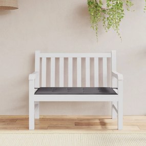 Cuscino Per Panca Antracite 120x50x3 Cm İn Tessuto Oxford /