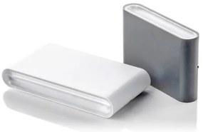 LED2 - Applique a LED da esterno FLAT 2xLED/3W/230V IP65 nero