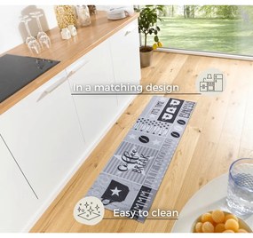 Tappeto grigio 50x150 cm Its Time for Espresso - Hanse Home