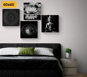 Set di quadri – Buddha tranquillo