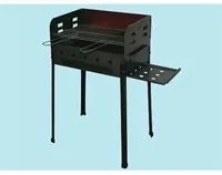 Barbecue A Carbone Picnic Family Griglia Rettangolare 48x35xh81 Cm -504b