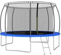 Set Trampolino Rotondo 366x80 cm 150 kg cod mxl 71522