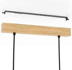 Eglo 900313 - Lampadario a sospensione con filo CASTRALVO 3xE27/40W/230V