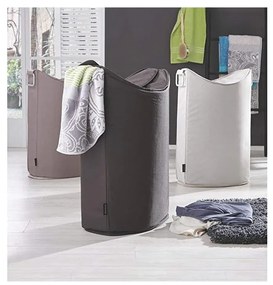 Cesto per biancheria Frisco crema, volume 65 l - Blomus