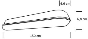 Plafo Stagna 1500mm 52,0W 4000K