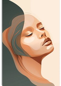 Quadro su tela – Bellezza femminile Peach Fuzz