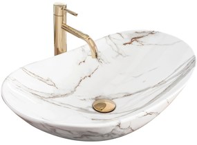 Lavabo da appoggio Rea Royal Shiny Aiax