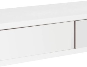 Mensola a muro Domino rettangolare in mdf L 88.2 x H 13.4 x P 23.7 cm