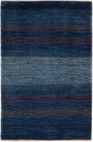 Loribaft Tappeto 120x80 Blu (Iran) Annodato A Mano