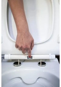 Cersanit K98-0146 - Sedile WC CITY OVAL SoftClose bianco