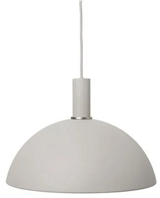 ferm LIVING - Collect Lampada a Sospensione Dome Basso Grigio Chiaro