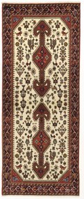 Nasrabad Tappeto 80x200 (Iran) Annodato A Mano