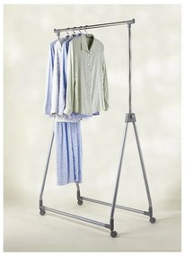 Appendiabiti telescopico/mobile in metallo grigio Foldable - Wenko