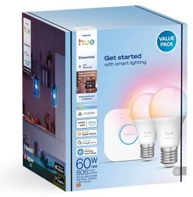 Kit base Philips Hue WACA 2xE27/8W/230V 2200-6500K + dispositivo di collegamento
