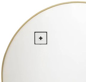 Atmosphera - Specchio da parete ALICE 65x90 cm oro