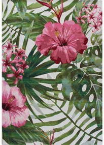 Tappeto Jungle 733 X – Tappeto Floreale Jacquard Gobelin Indoor & Outdoor