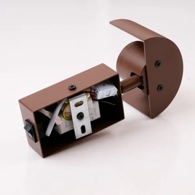 Brilagi - Applique a LED VASTO LED/3W/230V marrone