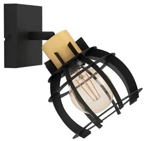 Eglo 43926 - Faretto da parete STILLINGTON 1xE27/40W/230V