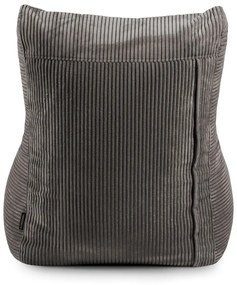 Puof a sacco viola con rivestimento in velluto a coste Lounge – SLOWDOWN