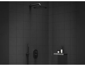 Ravak X07P670 - Doccetta a mano nero opaco