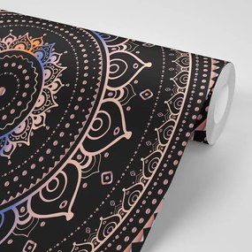 Carta da parati – Mandala colorata