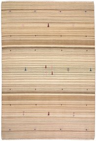 Loribaft Tappeto orientale 300x200 Beige (Indian) Annodato A Mano