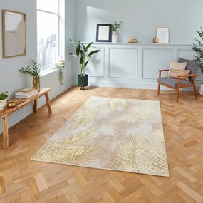 Tappeto beige/oro 230x160 cm Creation - Think Rugs