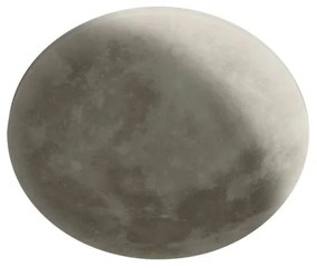 Plafoniera LED Lunar Ø 40 cm argento IP20 bianco caldo, 2000 lumen TRIO LIGHTING INTER