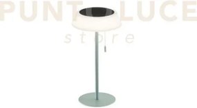 Lampada da tavolo solare ricaricabile led jin verde 1,2w 3000k 112l...