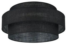 Brilagi - Plafoniera SPACE YUTE LED/12W/230V diametro 50 cm nero