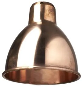 Paralume Classic Round Ø140 Raw Copper - Lampe Gras