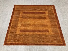 Loribaft Tappeto 200x200 Giallo (Iran) Annodato A Mano