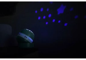 Beaba - Proiettore con melodia PIXIE USB/5V 1300 mAh verde
