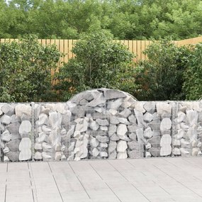 Cesti Gabbioni Ad Arco 30 Pz 200x30x80/100 Cm Ferro Zincato /